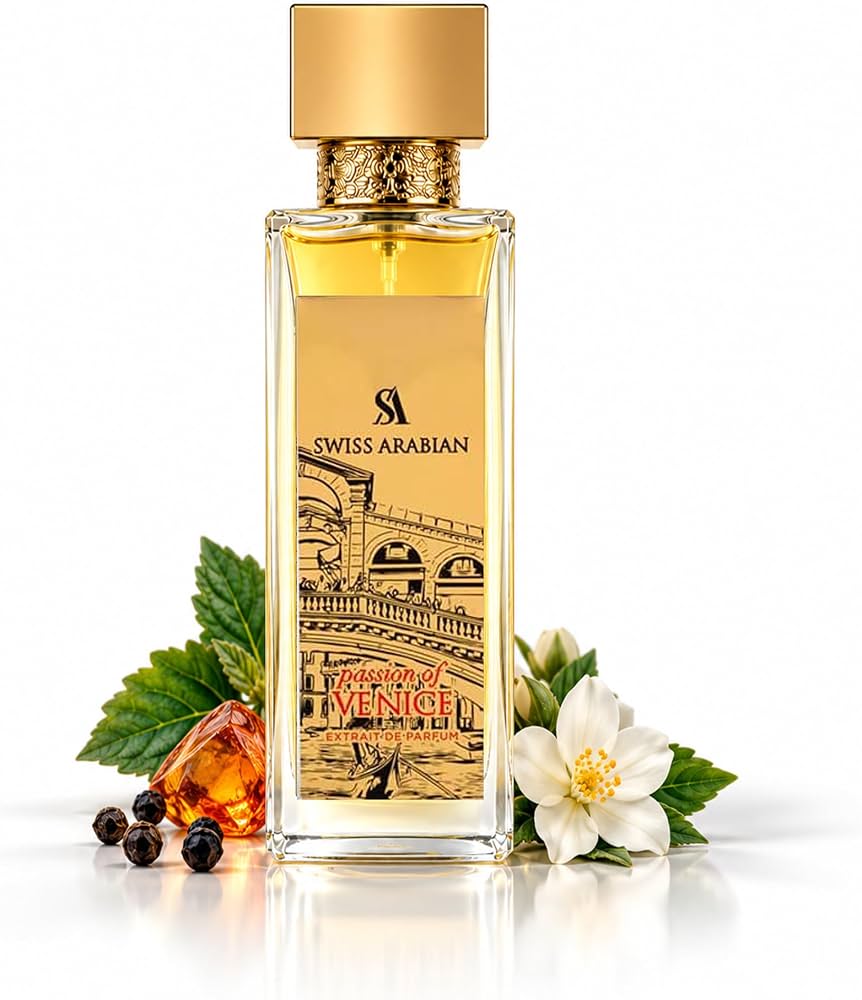 SWISS ARABIAN PASSION OF VENICE – Especias, maderas y vainilla elegante