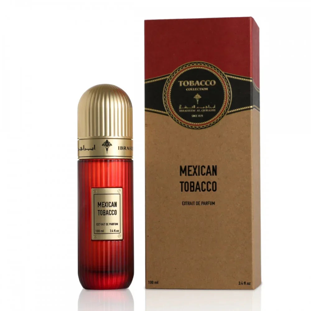 IBRAHEEM ALQURASHI MEXICAN TOBACCO – Chocolate negro, canela y tabaco