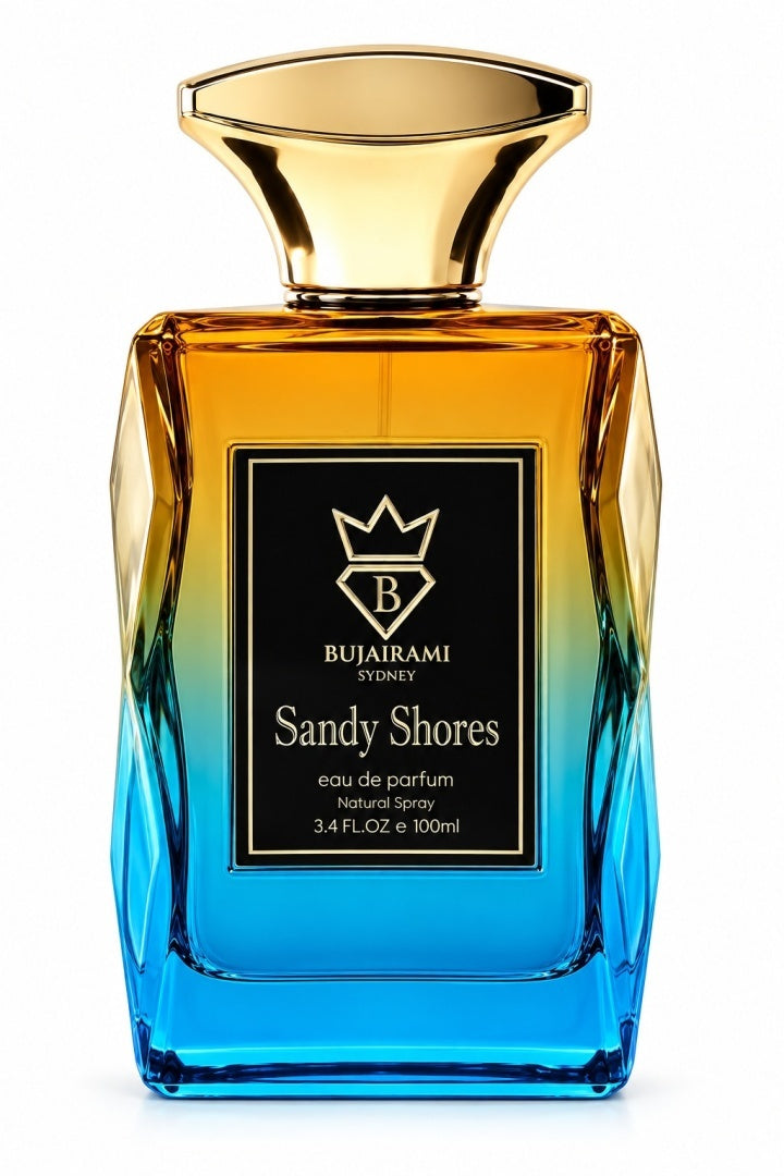 BUJAIRAMI SANDY SHORES – Yuzu, neroli y frescura solar